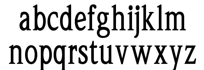 OPTIShawmut-Special Font LOWERCASE