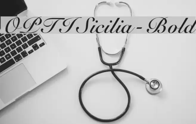 OPTISicilia-Bold Font examples
