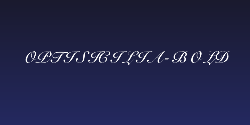 OPTISicilia-Bold Social Header