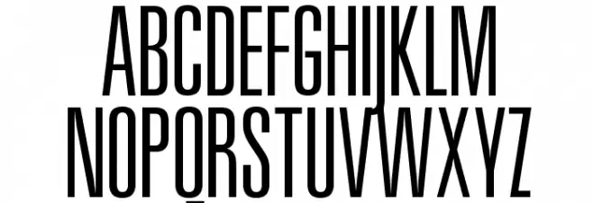 OPTISignum フォント 大文字