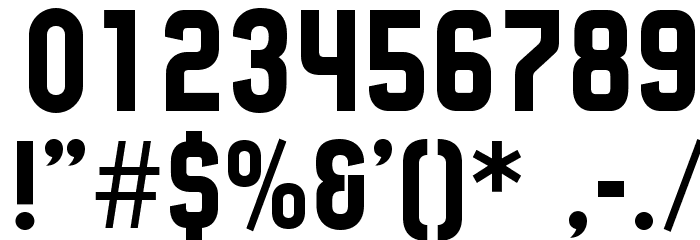 OPTISimilunatix-Heavy Font OTHER CHARS