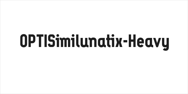 OPTISimilunatix-Heavy Logo