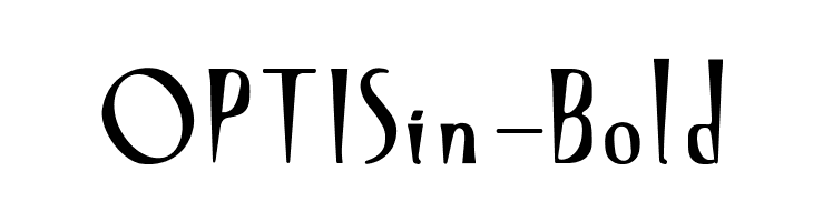 OPTISin-Bold  font caratteri gratis