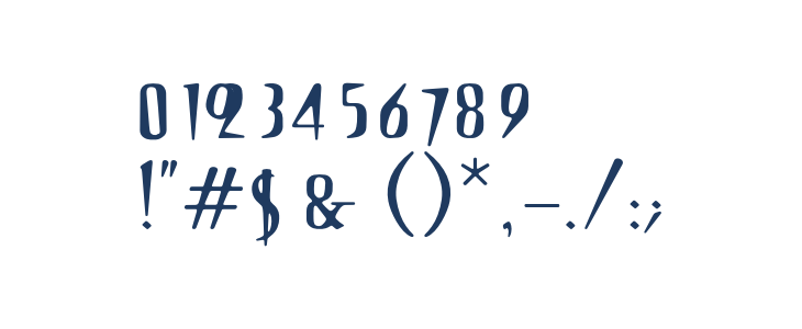 OPTISin-Bold Other Characters