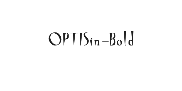 OPTISin-Bold Logo