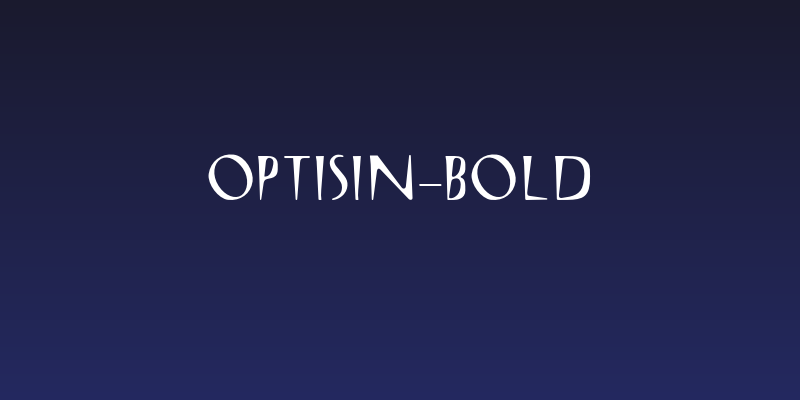 OPTISin-Bold Social Header