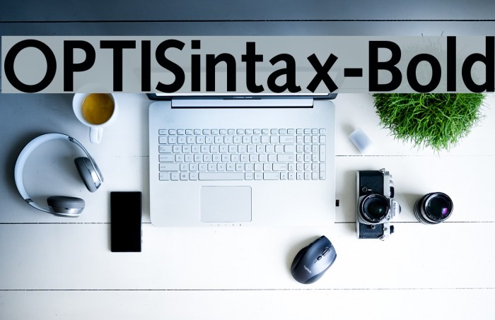 OPTISintax-Bold Font examples