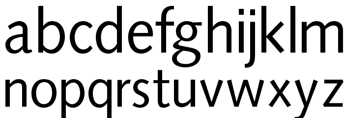 OPTISintax-Light Font LOWERCASE