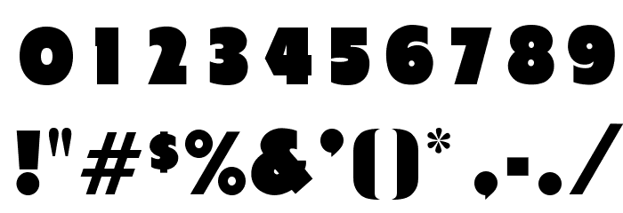 OPTISlipper Font OTHER CHARS