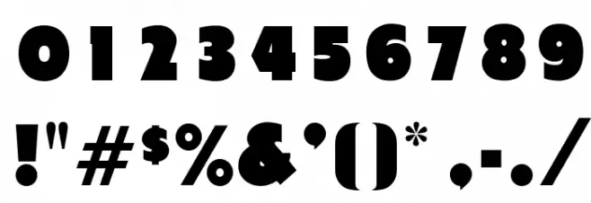 OPTISlipper Font OTHER CHARS