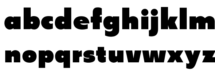OPTISlipper Font LOWERCASE