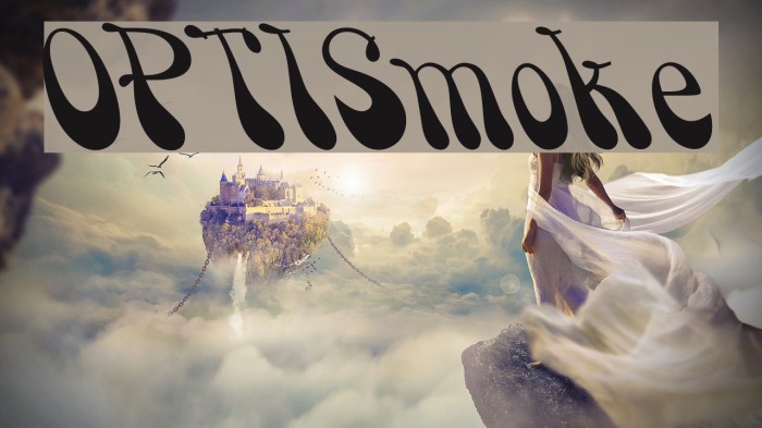 OPTISmoke Font examples