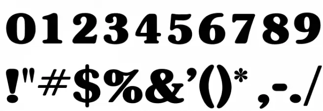 OPTISouvenir-Bold Font OTHER CHARS