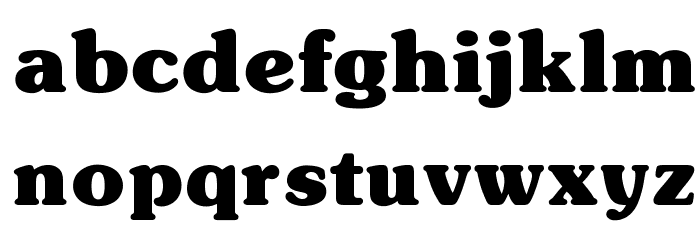 OPTISouvenir-Bold Font LOWERCASE