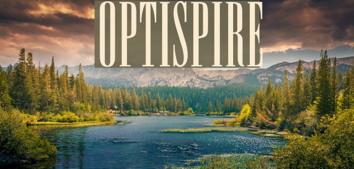 OPTISpire Font examples