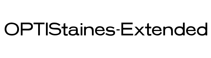 OPTIStaines-Extended  les polices de caractères gratuit tlcharger
