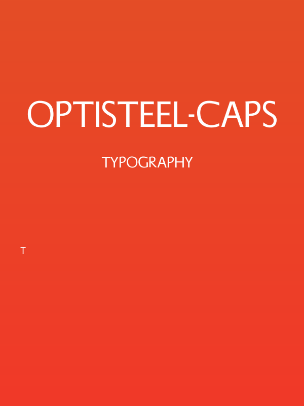 OPTISteel-Caps Poster