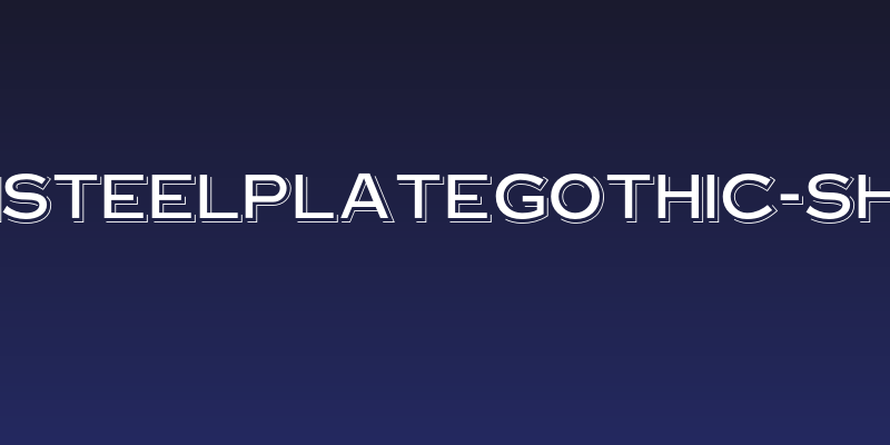 OPTISteelplateGothic-Shade Social Header