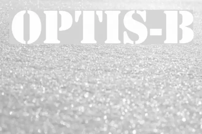OPTIStencil-Bold Font examples