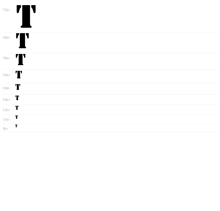 OPTIStencil-Bold Waterfall