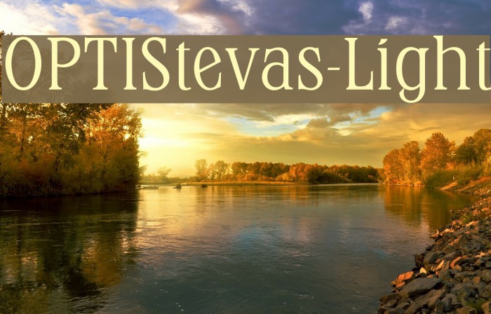 OPTIStevas-Light Example 1