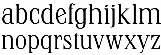 OPTIStevas-Light Schriftart Kleinbuchstaben