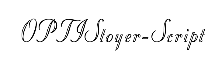 OPTIStoyer-Script  Descarca Fonturi Gratis