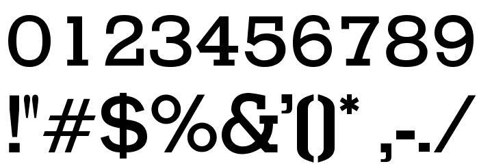 OPTIStymie-Bold Font OTHER CHARS