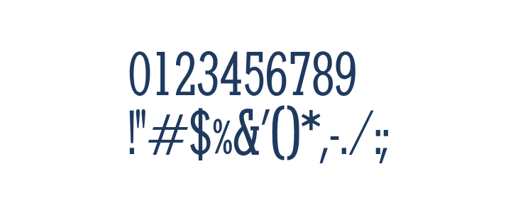 OPTIStymie-MediumCond Other Characters