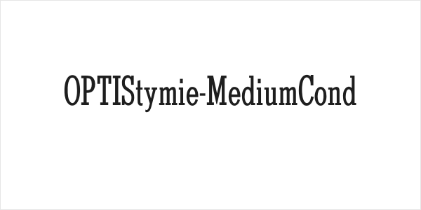 OPTIStymie-MediumCond Logo