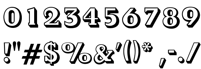 OPTIStymie-Open Font OTHER CHARS