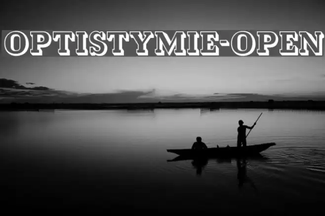 OPTIStymie-Open Font examples