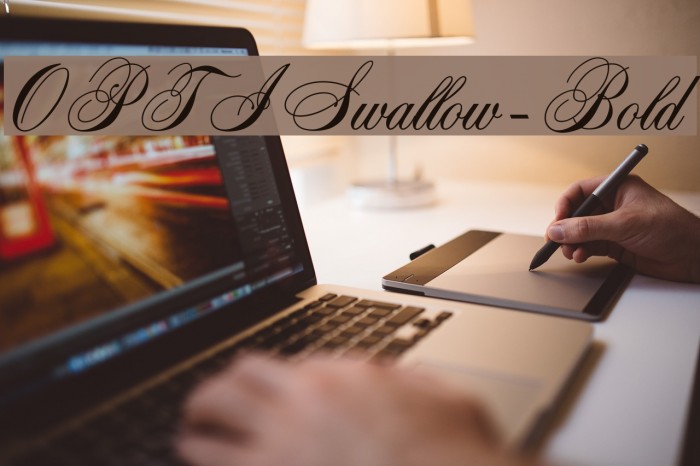 OPTISwallow-Bold Font examples