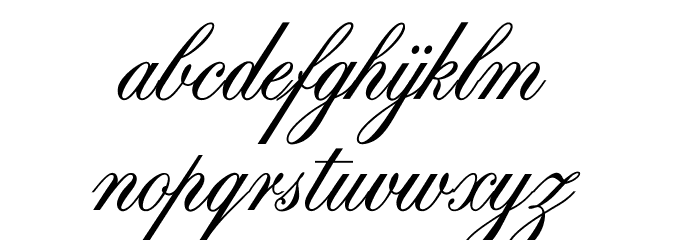 OPTISwallow-Bold Font LOWERCASE