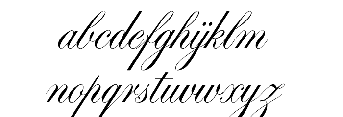 OPTISwallow Font LOWERCASE