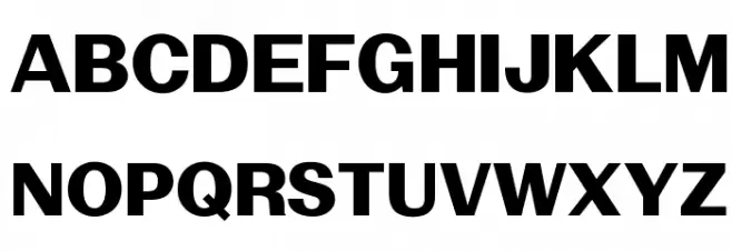 OPTISwiss-NoFour Шрифта ВЕРХНИЙ