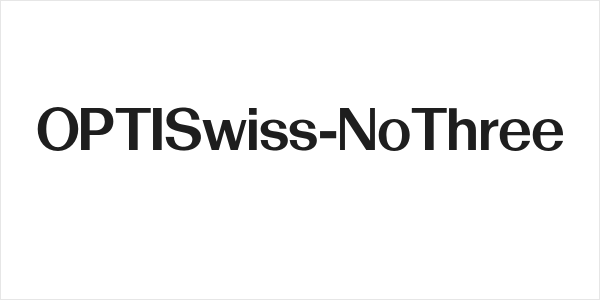 OPTISwiss-NoThree Logo