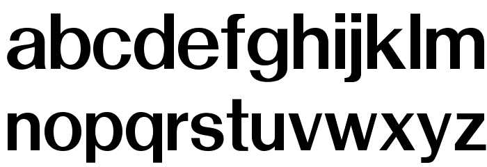 OPTISwiss-NoThree Font LOWERCASE