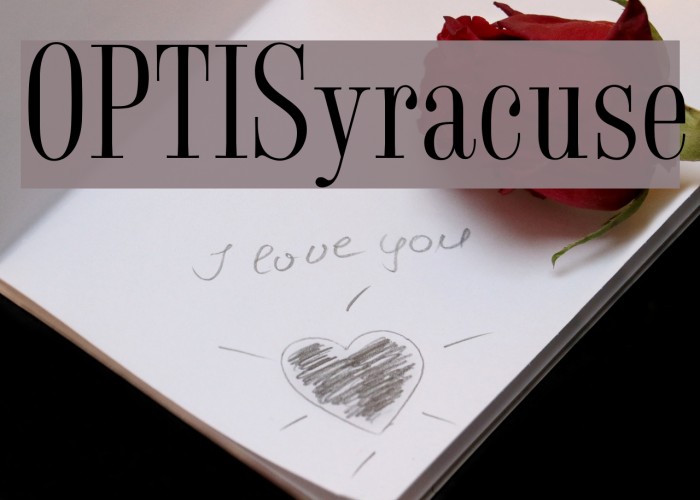 OPTISyracuse Font examples