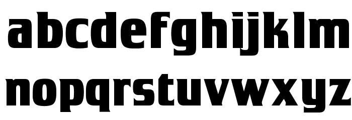 OPTITamil-BlackAgency Font LOWERCASE
