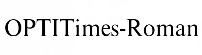 OPTITimes-Roman  フリーフォントのダウンロード