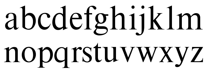 OPTITimes-Roman Font LOWERCASE