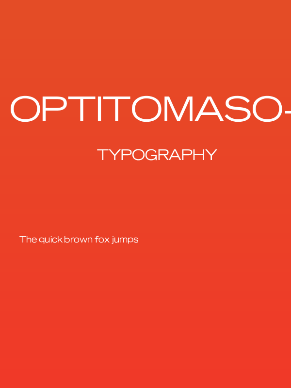 OPTITomaso-Extended Poster