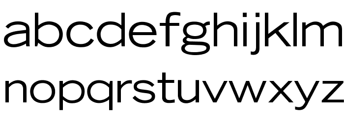 OPTITomaso-Extended Font LOWERCASE