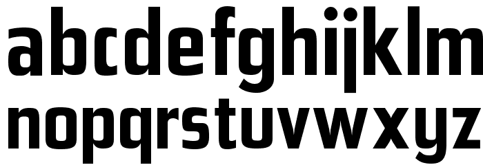 OPTITopic-Bold Font LOWERCASE