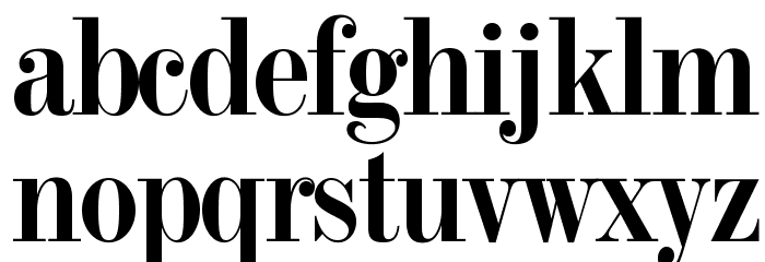 OPTITorry-ExtraBold Font LOWERCASE