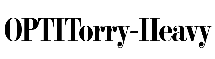 OPTITorry-Heavy  Free Fonts Download