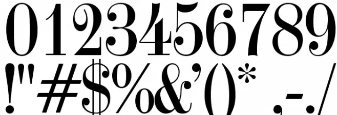 OPTITorry-Medium Font OTHER CHARS