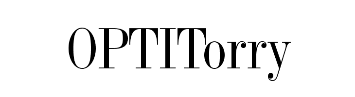 OPTITorry Font
