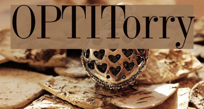 OPTITorry Font examples